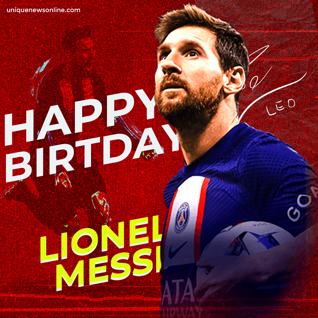 Happy Birthday Lionel Messi Greetings
