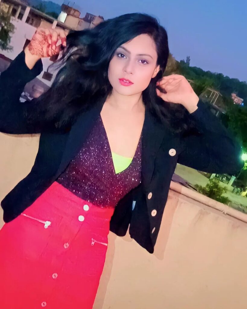 Photo by Rani Pari on April 04 2023. May be an image of 1 person hair makeup miniskirt skirt jacket and blazer. – Pehredaar Season 4 PrimePlay Web Series Watch All Episodes Online – Tech Times24