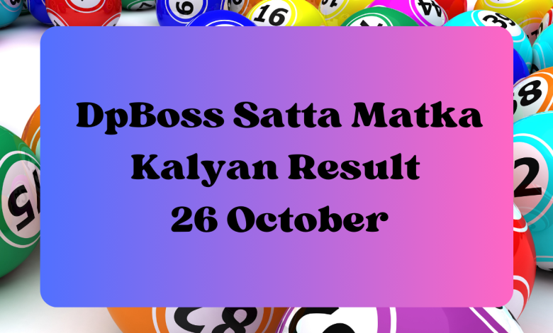 1698437427 1 19 – DpBoss Satta Kalyan Matka Consequence At the moment 26 October 2023 – LIVE Updates for Kalyan Satta King – Tech Times24