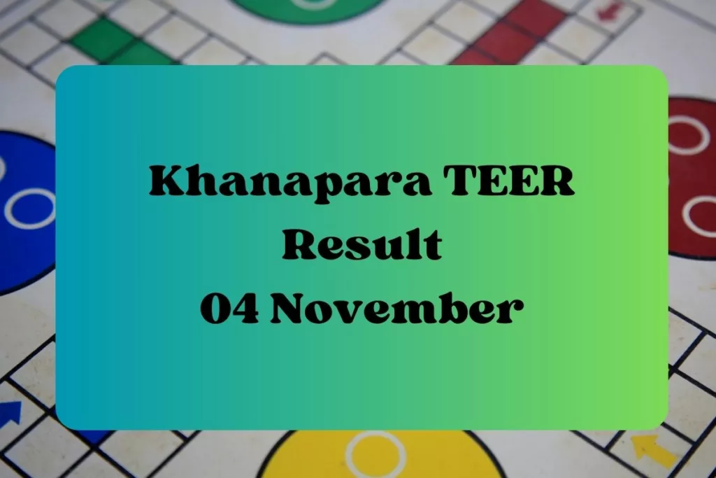 2 14 – Khanapara Teer Outcome Right now 04.11.2023 LIVE Updates – Tech Times24
