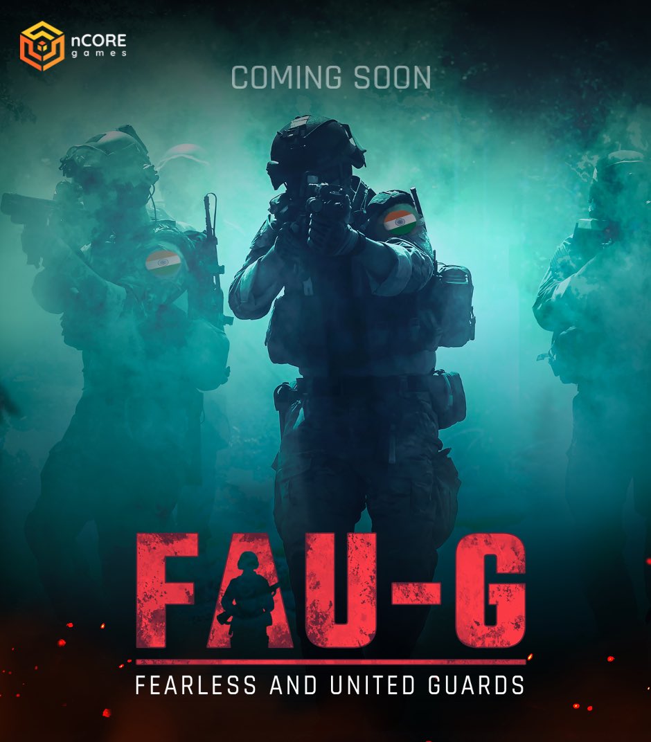 Download FAU-G, Indian PUBG,
Fearless and United: Guards. FAU: G,