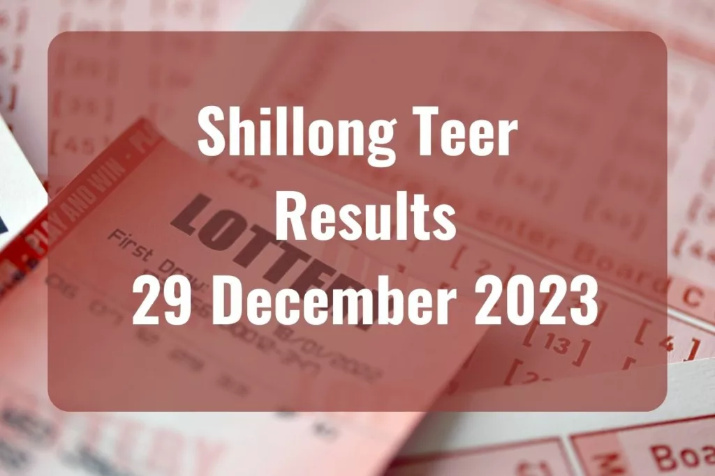 2 215 – Shillong Teer End result At present, December 29, 2023 Reside Updates – Tech Times24